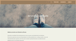 Desktop Screenshot of infomatics.nl